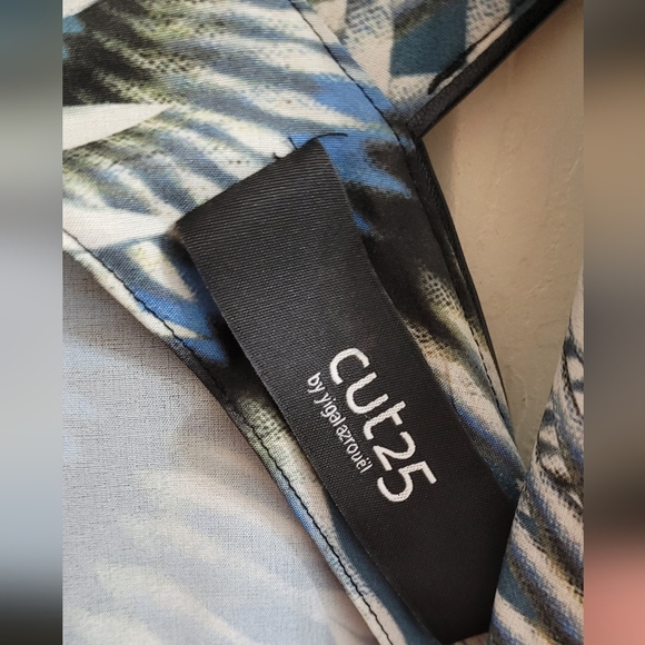 Leather trimmed dress - Picture 4 of 4